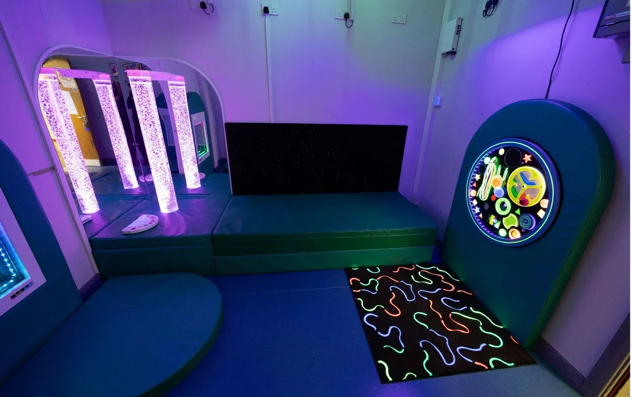 Sensory room refurbished for the community