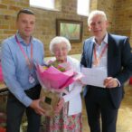 Wythenshawe woman celebrates 100th birthday and credits her long life to supporting Manchester City