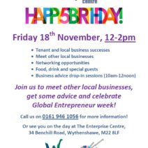 The Wythenshawe Enterprise Centre -5th Birthday