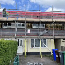 Work has started to help keep homes warmer