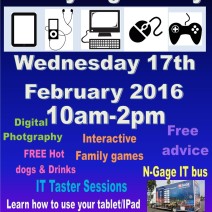 Benchill Community Centre Family Digital Day – 17/02