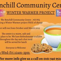 Benchill Community Centre’s Winter Living Room