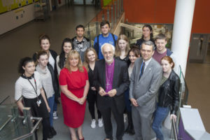 Bishop of Manchester Dr David Walker Visits the Manchester Enterprise Academy