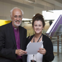 Bishop of Manchester Dr David Walker Visits the Manchester Enterprise Academy