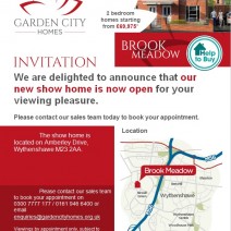 Brook Meadow Show Home Now Open