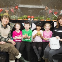 WCHG’s Real Food Team meets CBeebies Mr Bloom