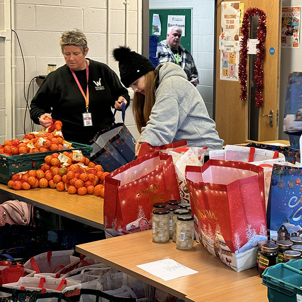 Christmas cheer in Wythenshawe