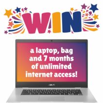 Laptop giveaway – terms and conditions