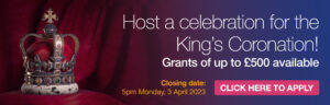 Coronation Small Event Grants (Up to £500)