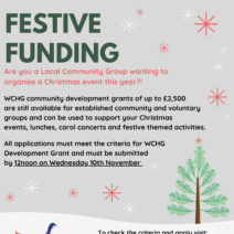 WCHG Festive Funding