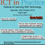 Festival of Learning with Technology – 10th Oct