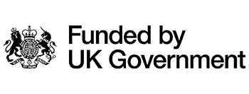 Funded by UK government logo
