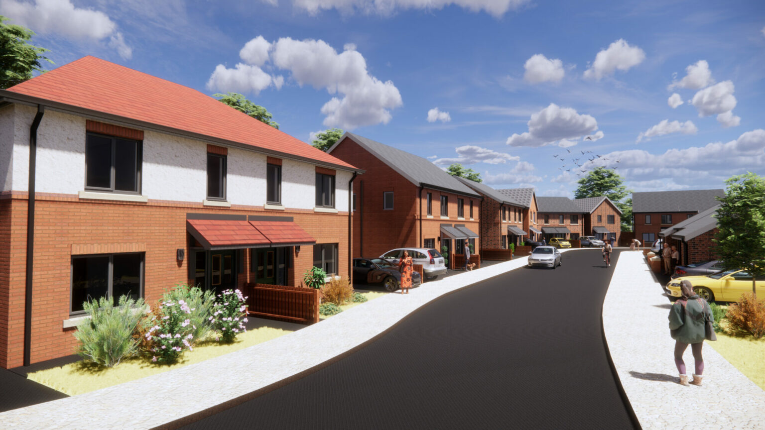 Work starts in Wythenshawe on WCHG’s greenest housing development to