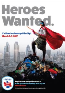 Great British Spring Clean 3 – 5 March