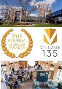 V135 shortlisted in Housing Hero Awards 2018