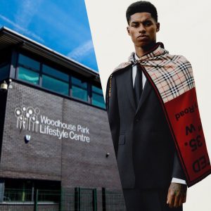 Marcus Rashford in partnership with Burberry donate £25k to Woodhouse Park Lifestyle Community Centre