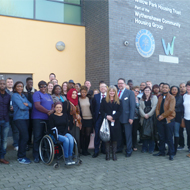 London South Bank University students visit Wythenshawe Community Housing Group