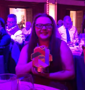 Lucy Marshall Scoops Inspirational Young Tenant of the Year  at the 2019 TPAS Awards