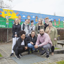 Wythenshawe Young People Create Community Art at Local School