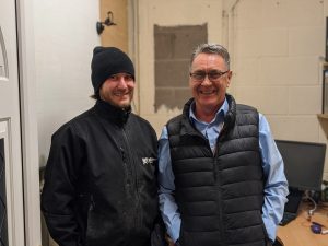 Mark Hamspon (left) and David Jones The Guinness Partnership