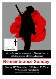 Remembrance Sunday, 12th Nov, Wythenshawe Town Centre
