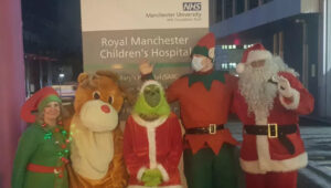Santa all set to visit local children in Manchester’s hospitals
