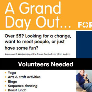 Grand Day Out Volunteers Needed