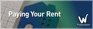 Paying Your Rent Banner