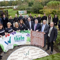 RHS Gold Winning Garden Re-launched by WCHG in Wythenshawe Park