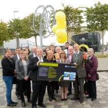 The Wythenshawe ‘Edible Interchange’ celebrates first birthday