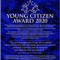 The High Sheriff of Greater Manchester Award for Young Citizen of the Year 2020